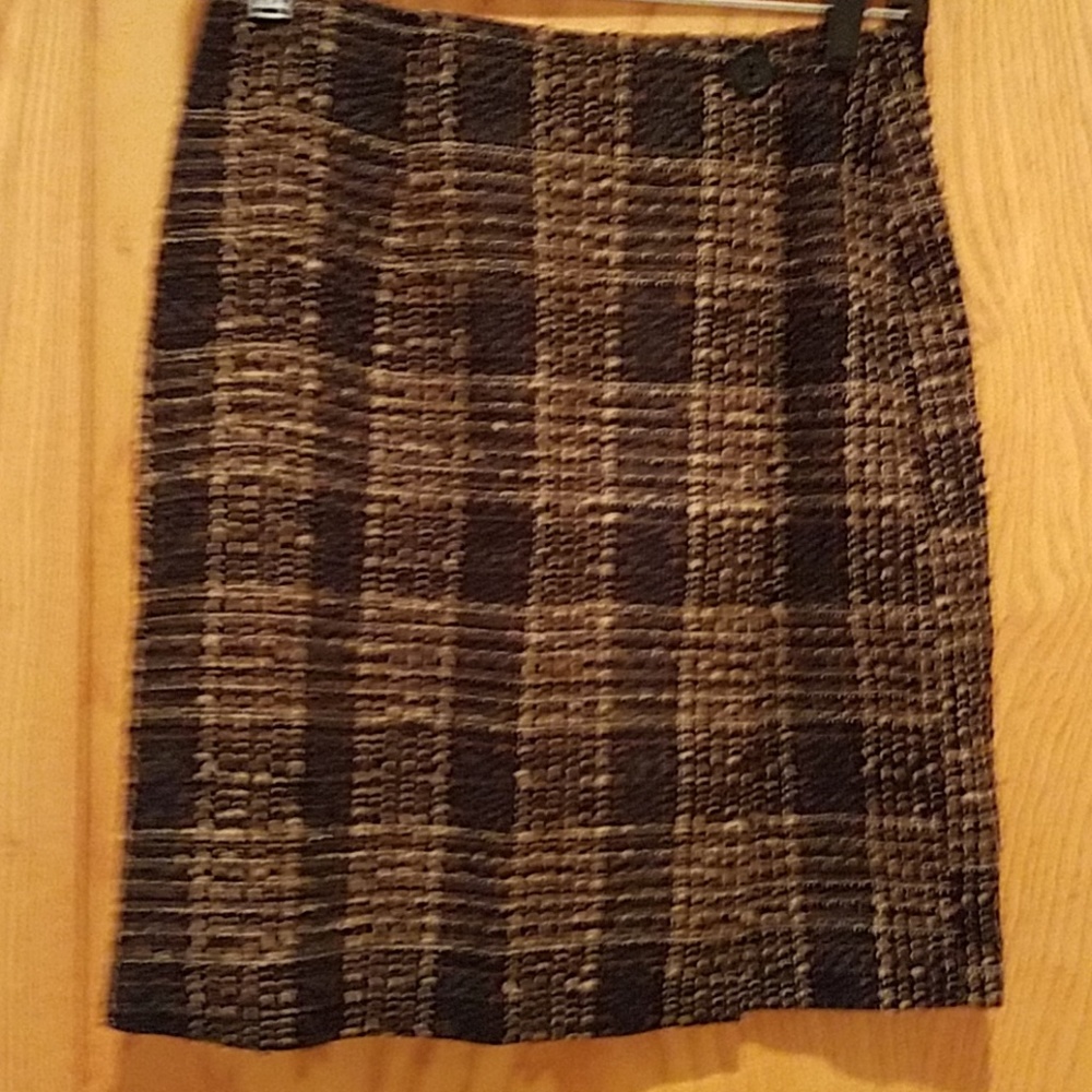 New Skirt Tweed Look